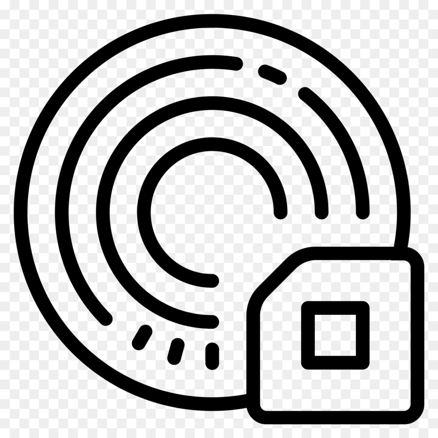 Computer Icone di identificazione a Radio-frequenza Clip art - sensore icona