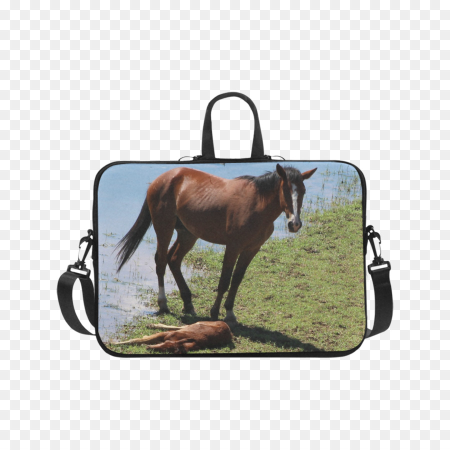 Laptop Handtasche Tasche Aktentasche - Wildes Pferd