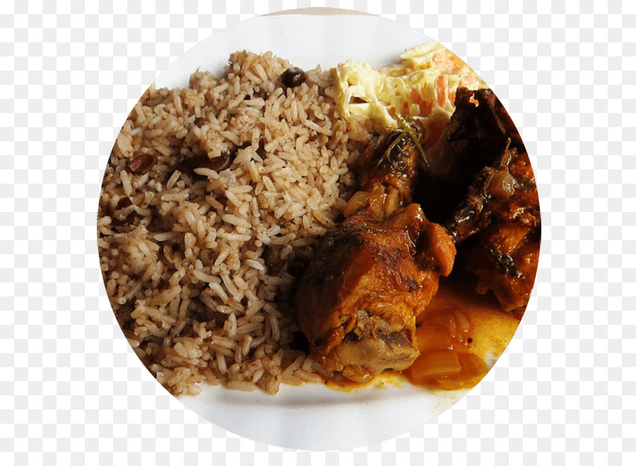 Reis und Bohnen Louisiana kreolische Küche, Reis-und Erbsen-jamaikanische Küche kubanische Küche - Huhn Eintopf
