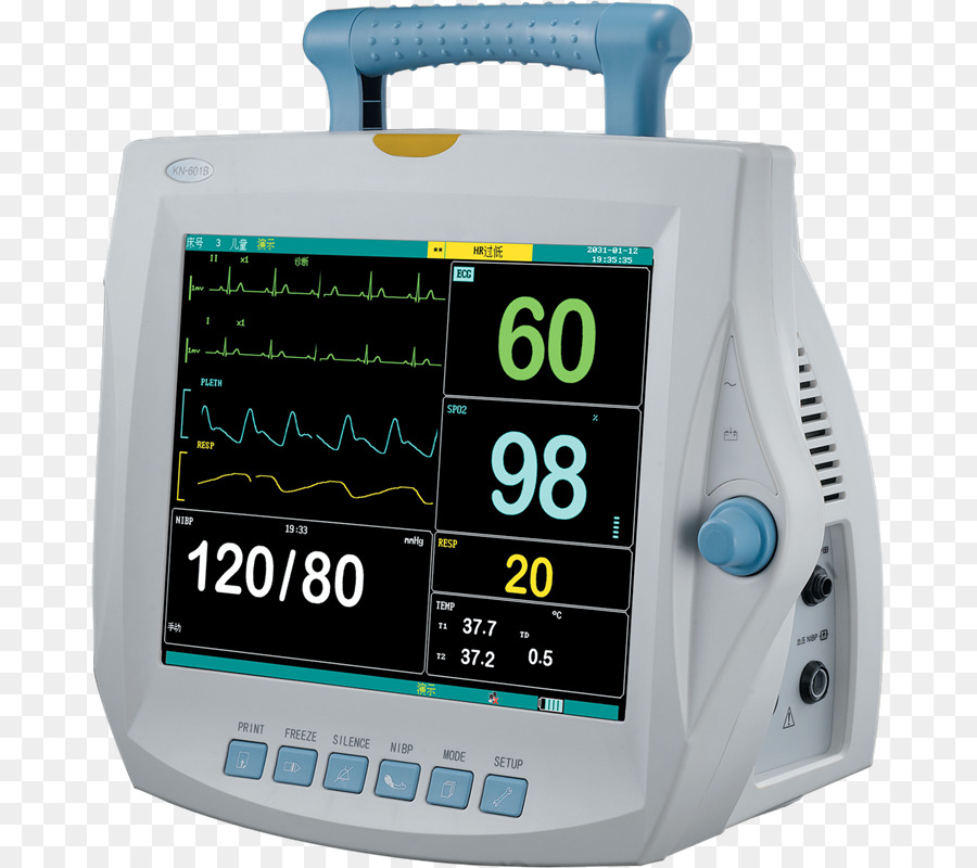 Medizinische Geräte Überwachungs-EKG, Medizinische Bildgebung Medizin - Blutversorgung der inneren Kapsel