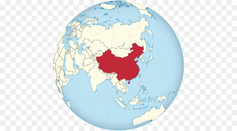 Welt China, Welt, Erde, Karte - Globus