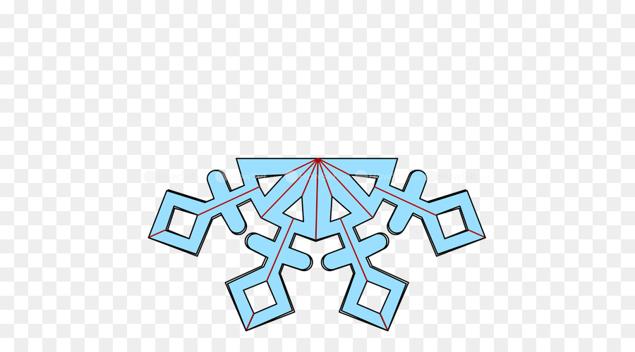 Fiocco di neve di Carta Disegno animato arte della Clip - fiocco di neve