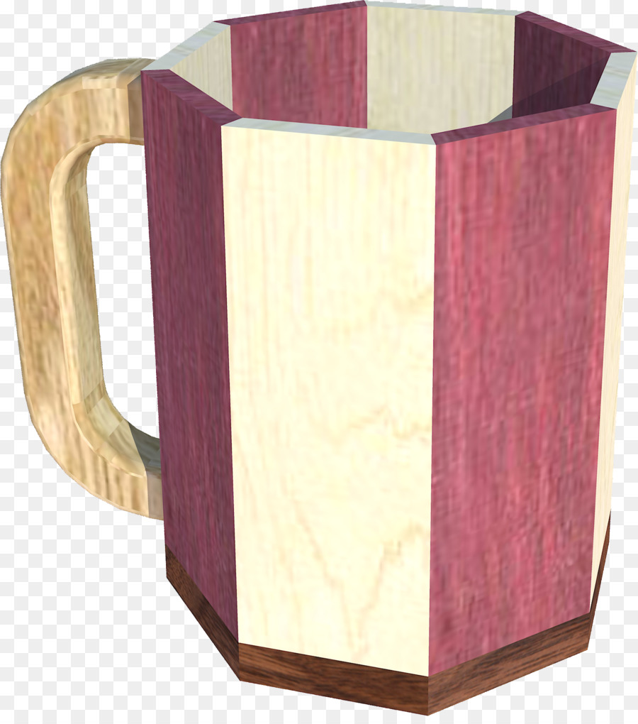 Becher Holz Tee-Bierkrug-Spalting - Becher