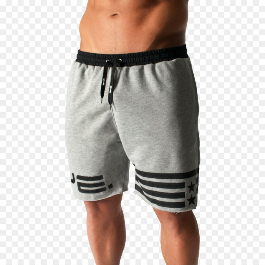 T-shirt shorts pantaloncini Running Sportswear - strisce grigio