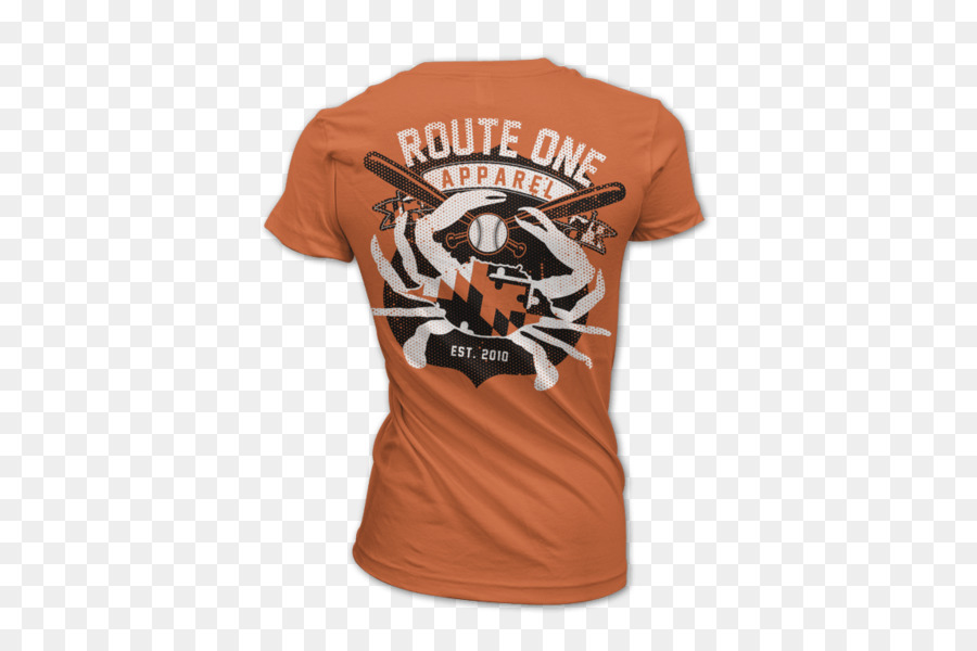 T-shirt Ärmel Kleidung Online-shopping-Bodysuit - orange Flagge