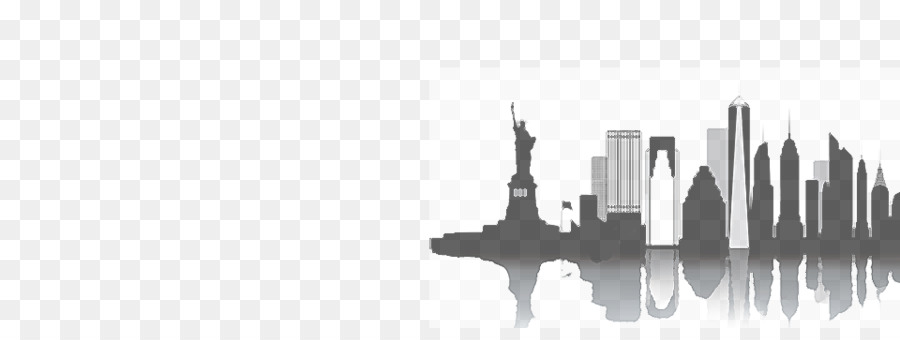 New York City skyline silhouette - New Yorker Skyline