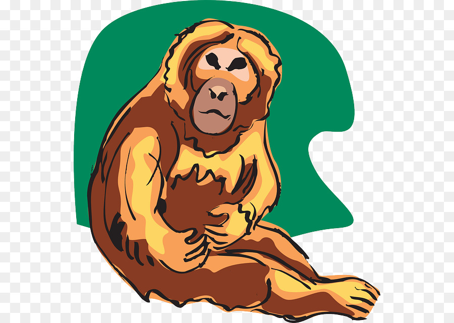 Leone scimpanzé Comune Primate Orangutan Clip art - leone