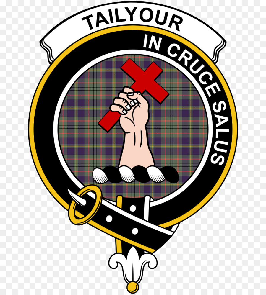 Wappen Crest Tartan Clan Fergusson Familienname - polo shirt Frauen