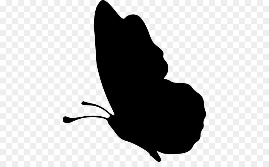 Silhouette Schmetterling Clip art - Silhouette