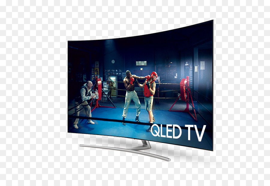 LCD Fernseher, Quantum dot display Computer Monitore mit LED Hintergrundbeleuchtung LCD Samsung QLED - Samsung TV