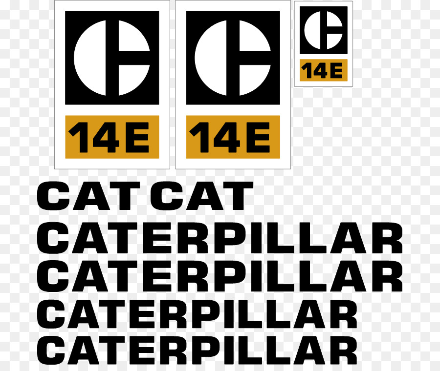 Caterpillar Inc. Marke Logo-Decal-Muster - caterpillar Maschine