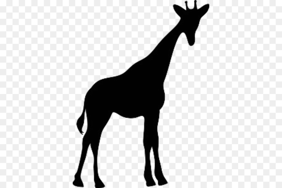 Giraffa Silhouette Clip art - giraffa