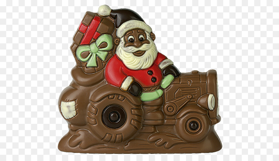 Santa Claus Gartenzwerg Weihnachten Traktor Roller - Achterbahn