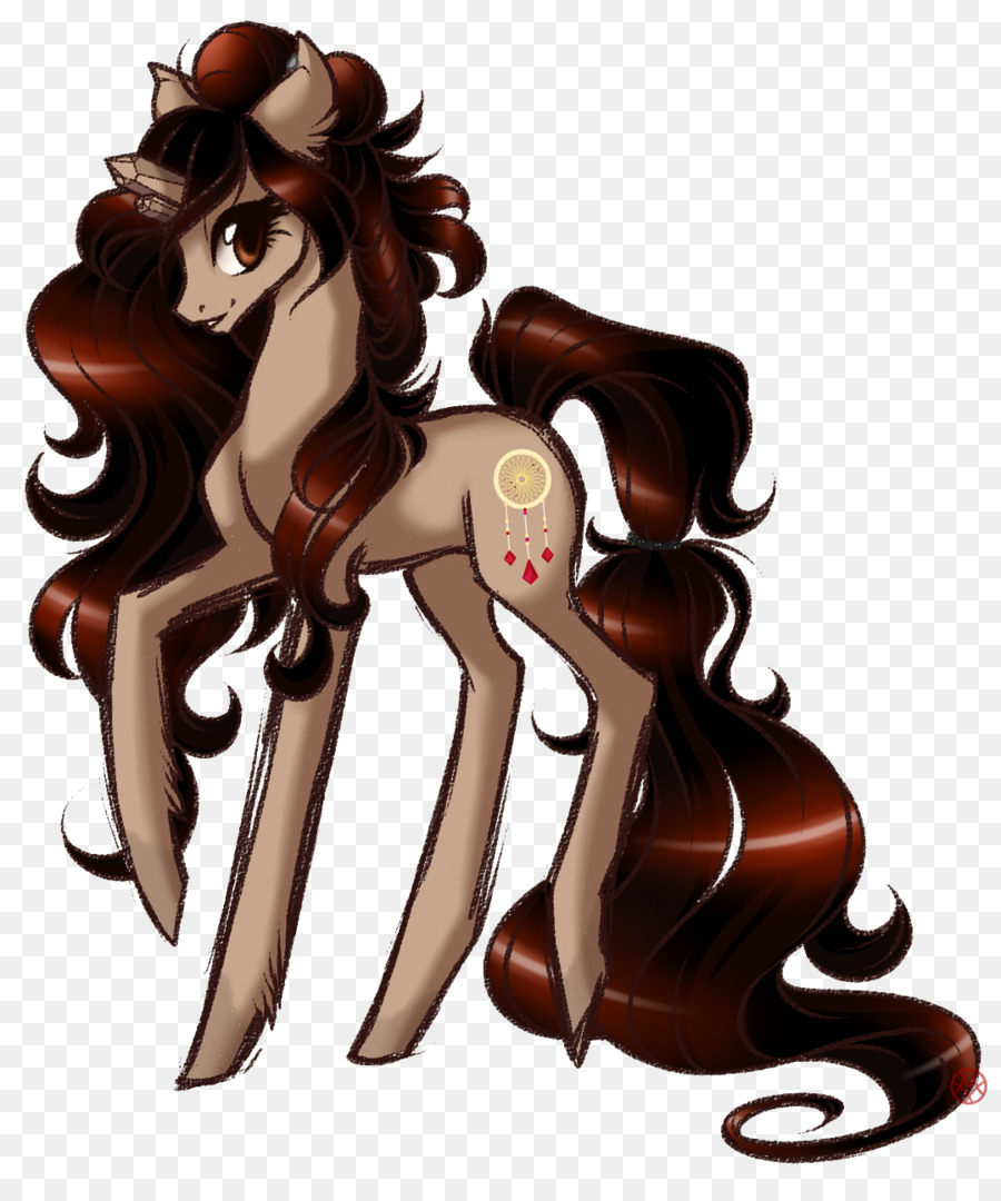 Pony Mustang Freikörperkultur Hals Charakter - Mustang