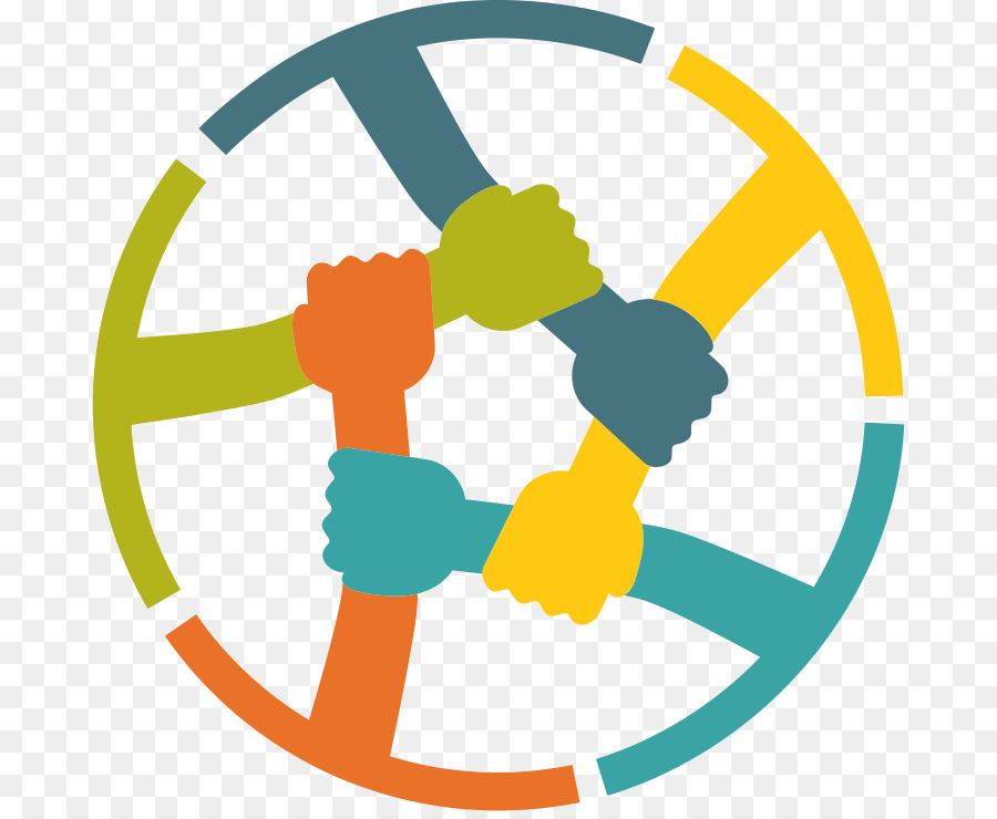 Community Volunteering-Organisation Business Freiwillige Vereinigung - Symbol der Freundschaft