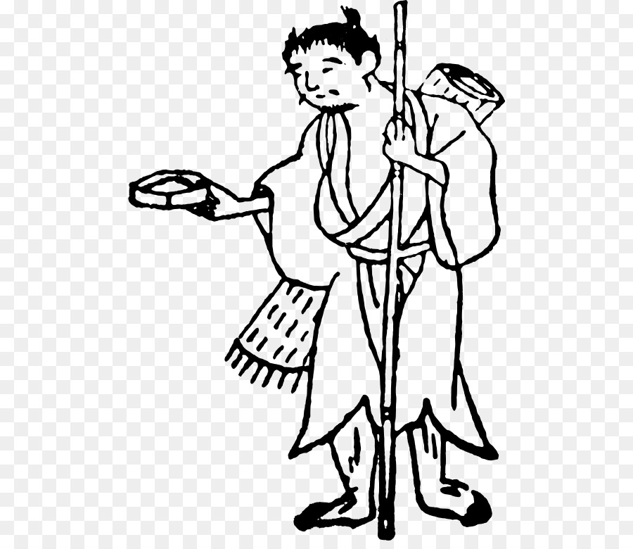 Il giapponese del periodo Edo Hin 秽多 Burakumin - uomo giapponese