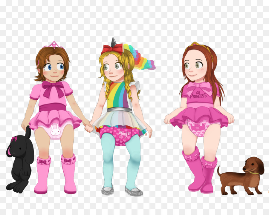 Barbie Cartoon, Kleinkind, Charakter - Barbie