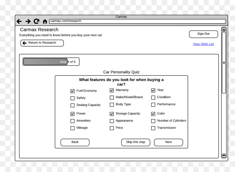 Screenshot della pagina Web programma per Computer Line - computer
