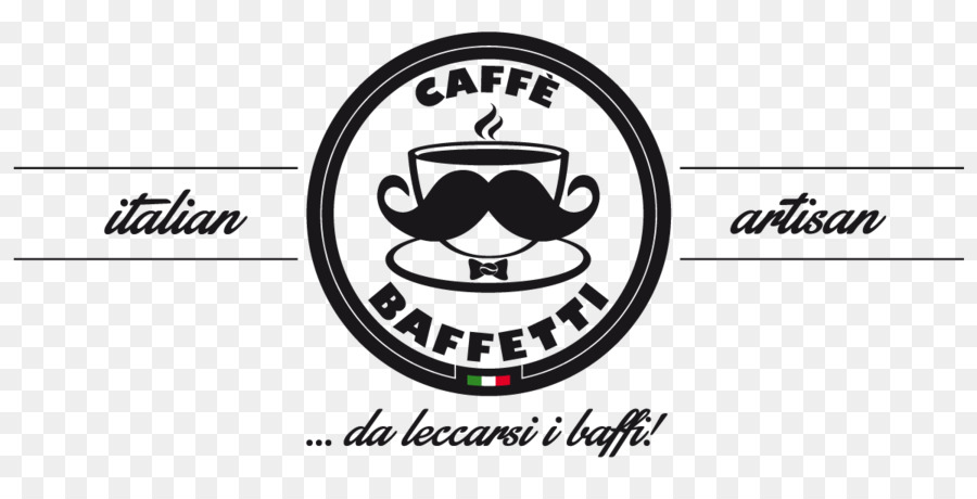 Kaffee-Schnurrbart-Logo Product design Brand - Farfalle al Pesto