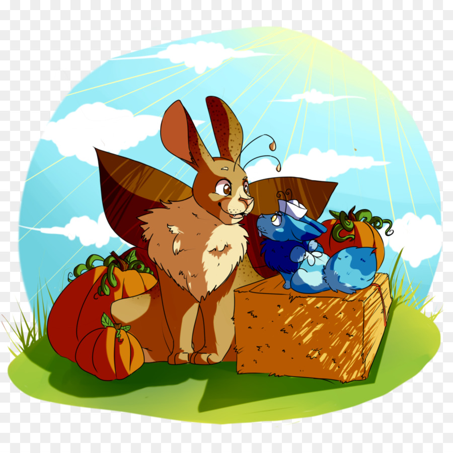 Osterhase Hase clipart Illustration, Kaninchen - Kaninchen