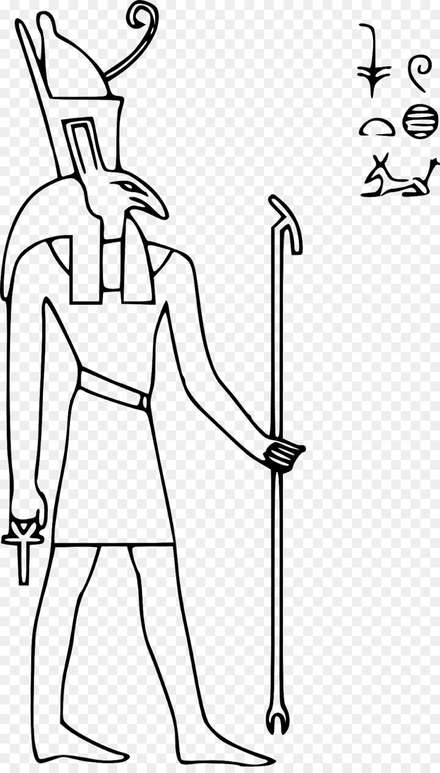 Сет Бог Египта иероглиф