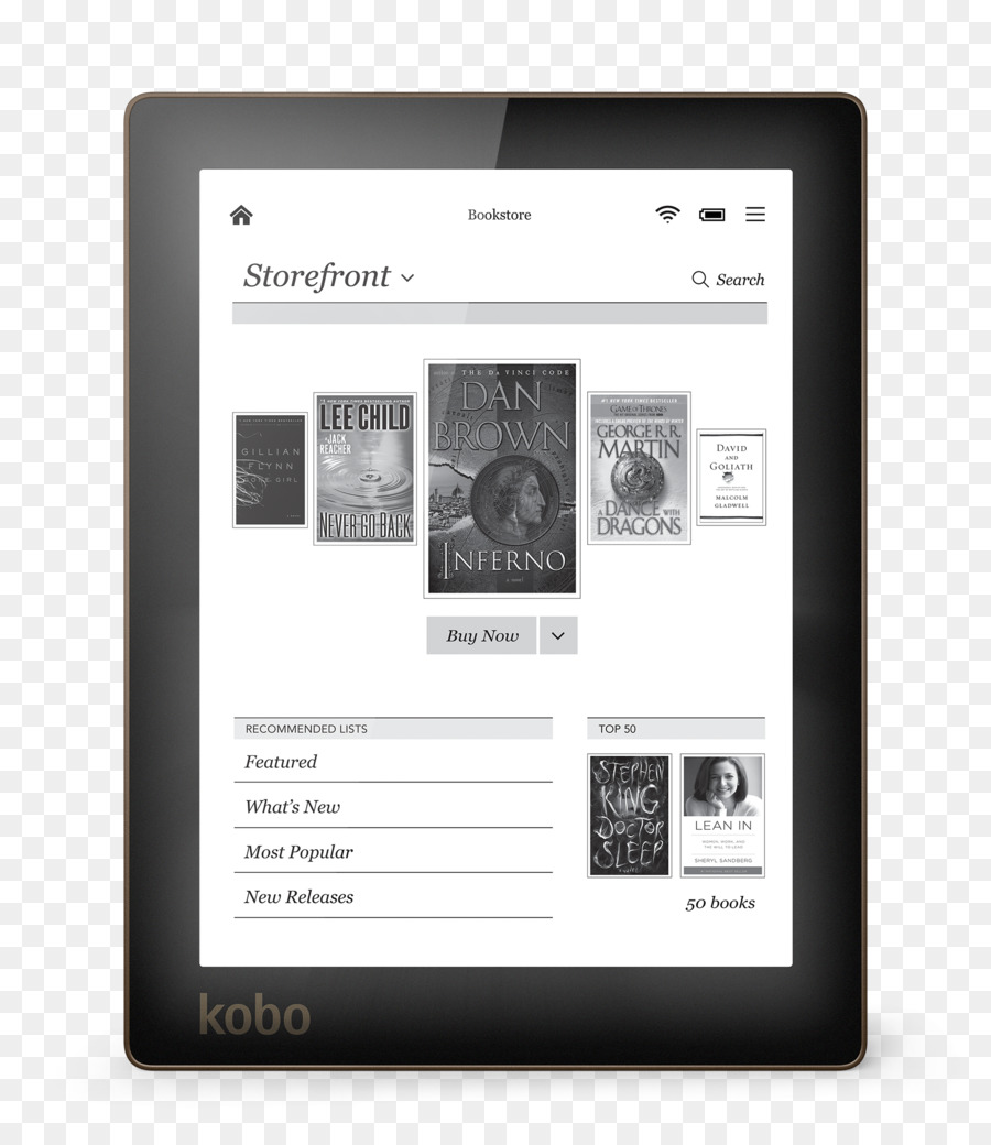 Kindle Fire Confronto di e-reader Kobo eReader AZW - Prenota