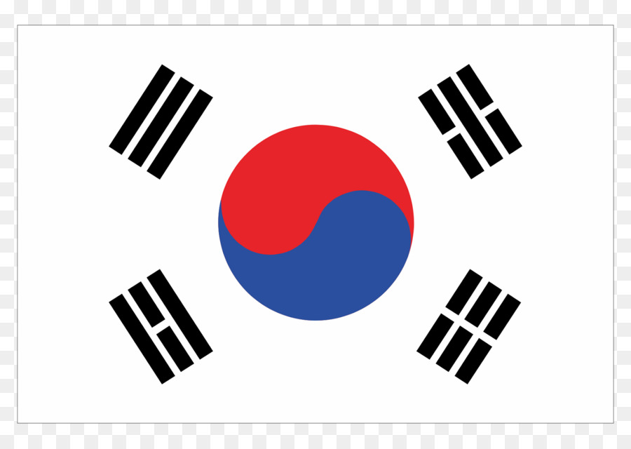 Flagge von South Korea Flag of North Korea Korea Krieg - Flagge