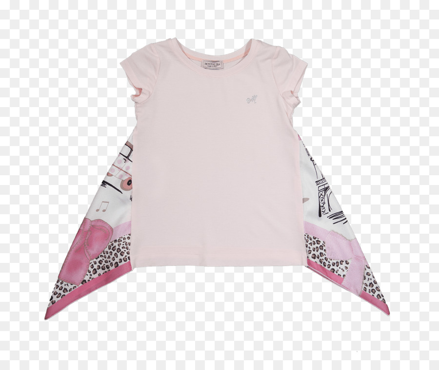 T-shirt manica Rosa M - panter rosa