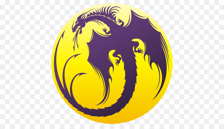 Logo Simbolo Del Drago Grafica Decalcomania - drago