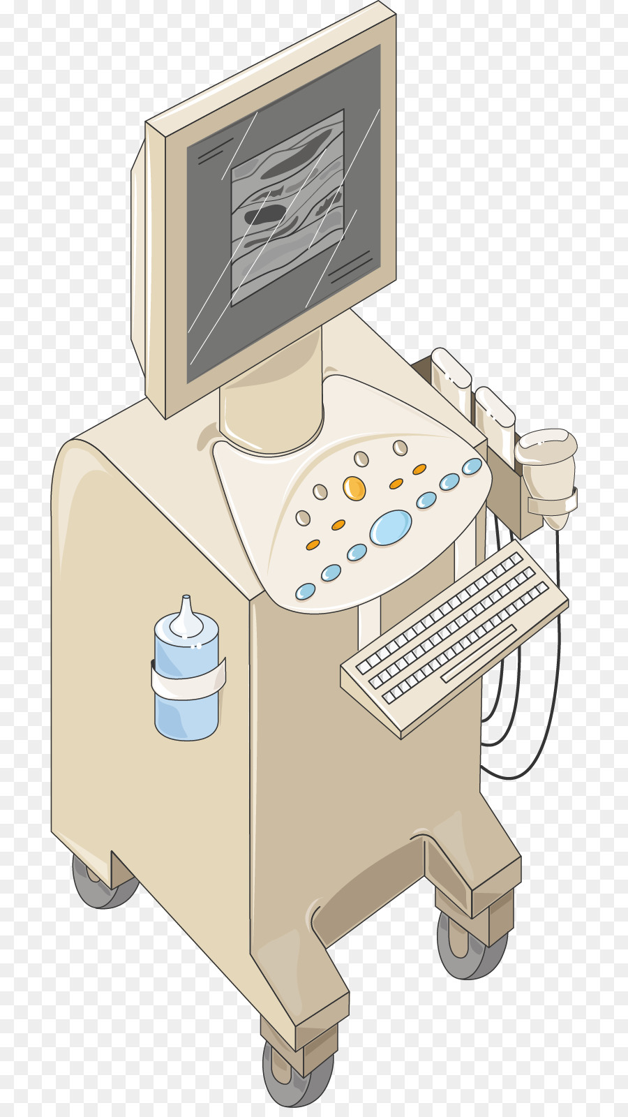 Medizinische Geräte Sonographie EKG, Medizinische Bildgebung Medizinische Diagnose - Bunsenbrennertag