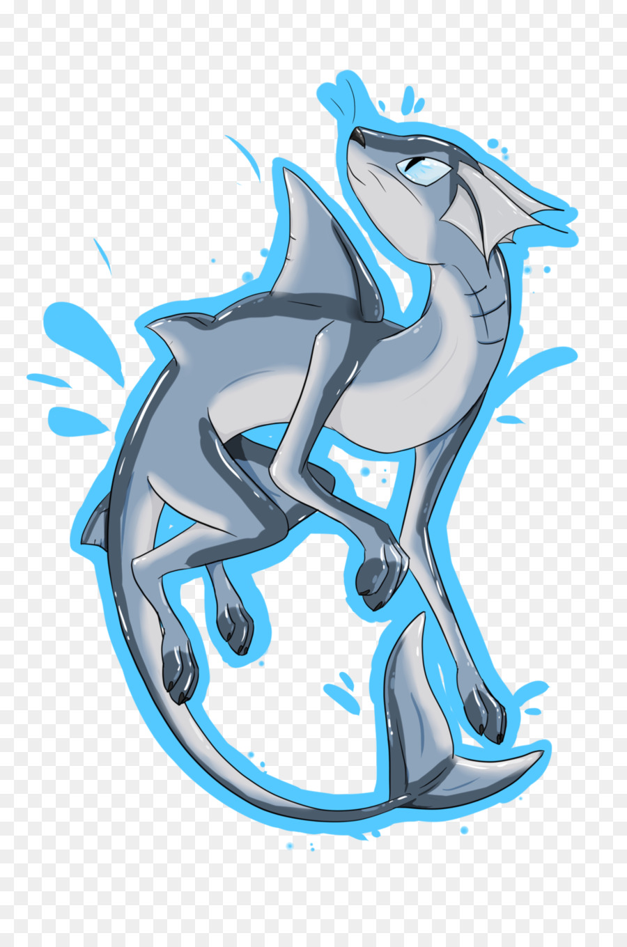 Dolphin Porpoise Illustrazione di arte di Clip di progettazione del Prodotto - Delfino