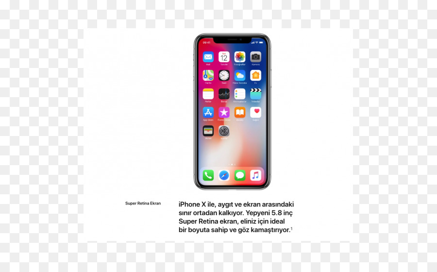 iPhone 7 iPhone 4S Apple iPhone x 64GB iOS Silber - iphone x transparent