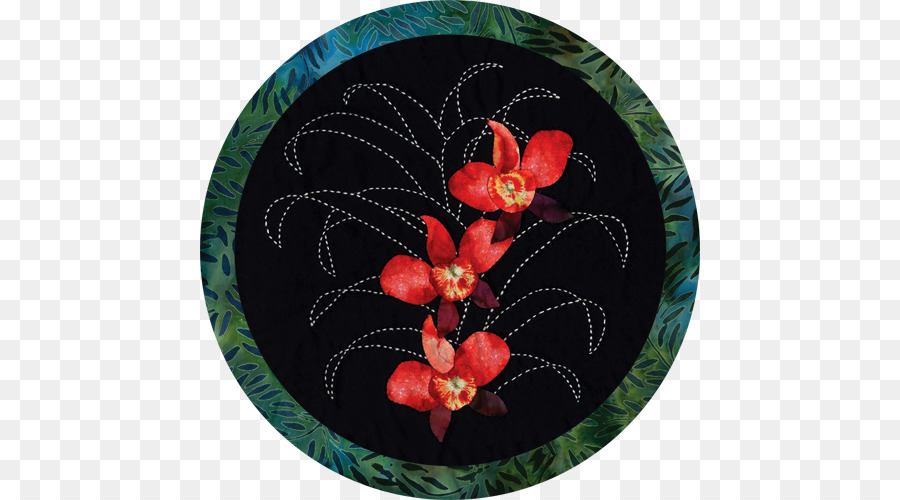 Paradies Genäht Sashiko & Applique Quilts Erstellen Sie einen quilt mit Sashiko Nähten Quilten - moth Orchideen