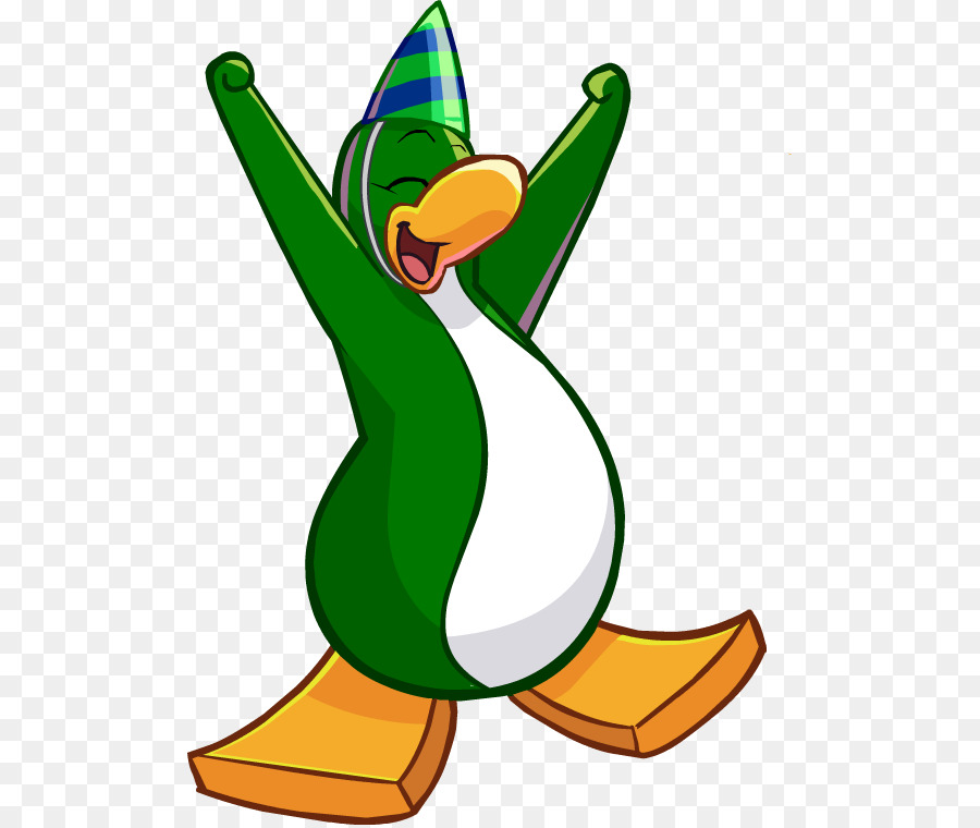 Club Penguin Tordalke Party Kleidung - Pinguin
