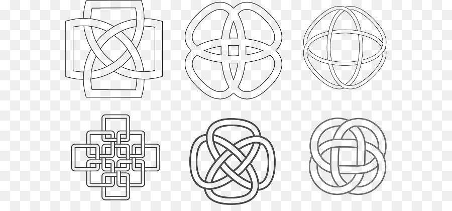 Celtic Knot Line Art