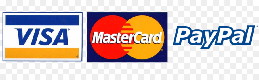 Mastercard Visa carta di Credito, PayPal Logo - MasterCard