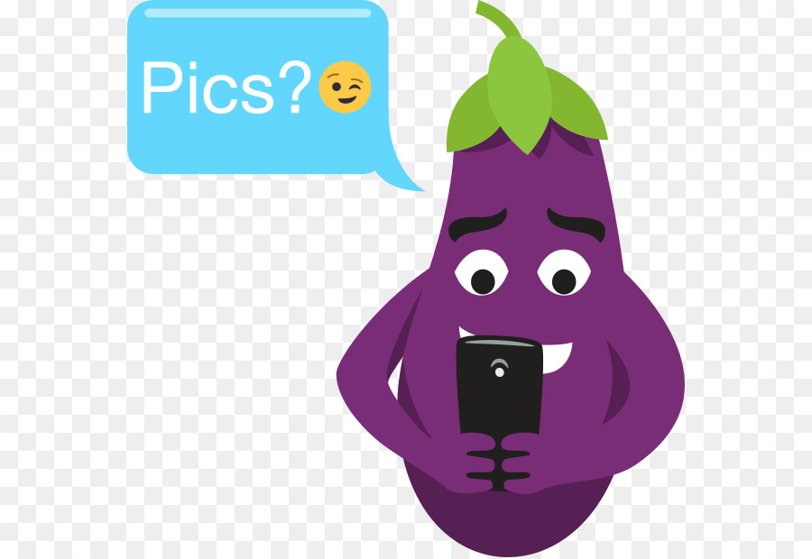 Eggplant Emoji.