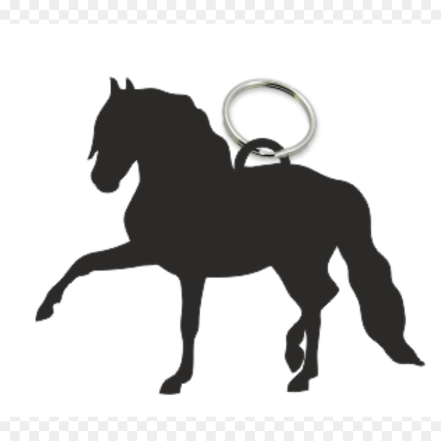 Andalusischen Pferd Wandtattoo Aufkleber Pferdesport - Pferd rosette