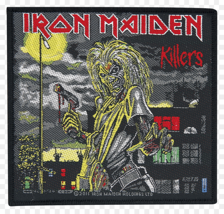 Iron Maiden Killers Heavy metal Gestickt patch Eddie - Iron Maiden