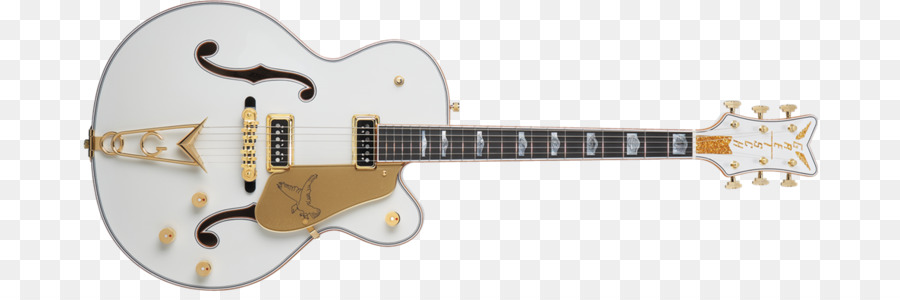 Lẻ Trắng Falcon guitar Điện Bigsby rung hình vẽ ở cuối trang - cây guitar