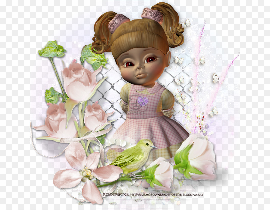 Abbildung Fairy Puppe Blume - fee
