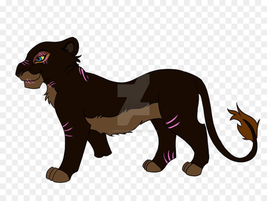 Lion Big cat Terrestrischen Tier - Löwe