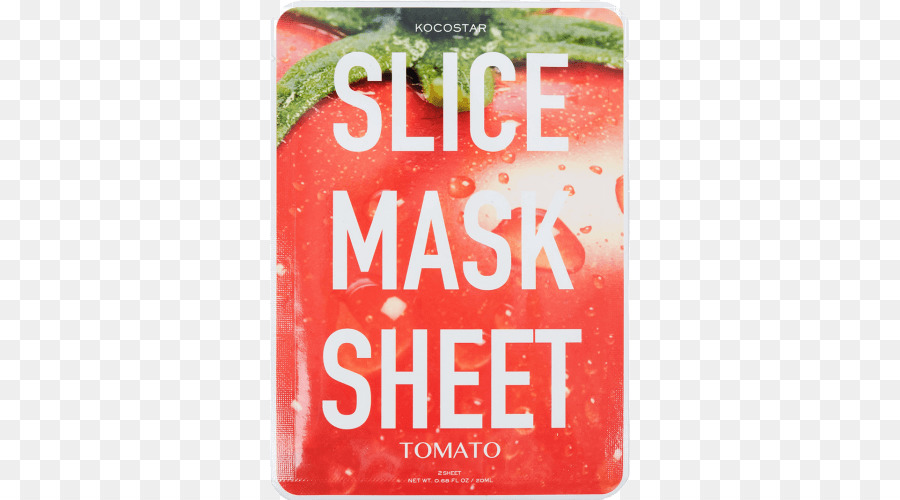 Gesichts-Tomaten-Maske Obst Schriftart - Tomaten