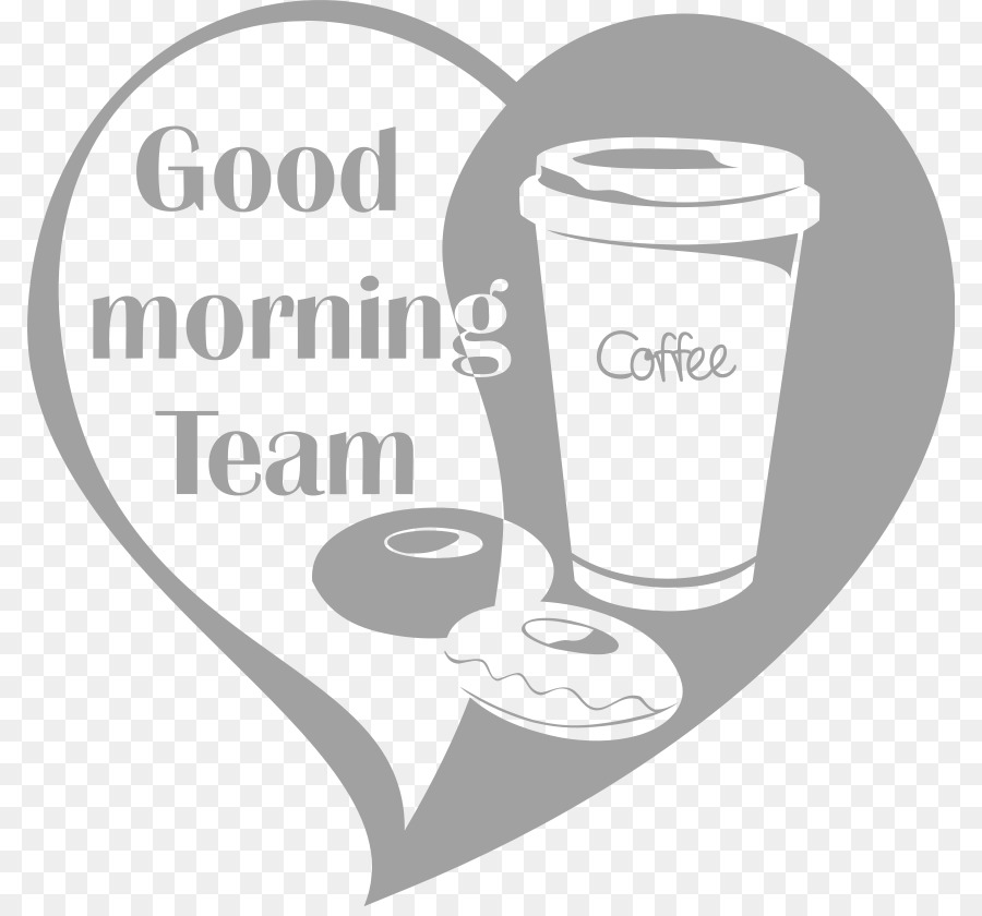 Bild Morning Coffee cup-Team-Marke - guten morgen