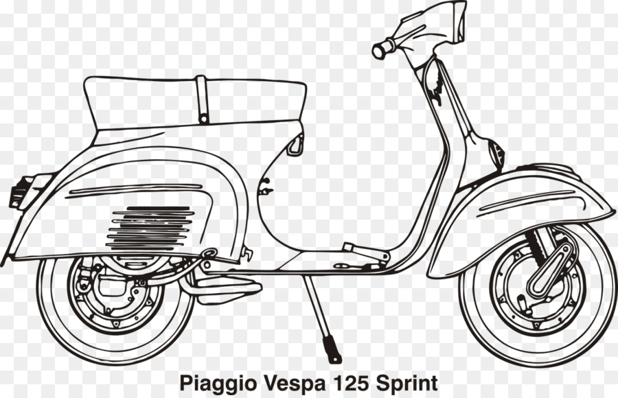 Scooter Piaggio Vespa PX Moto - scooter