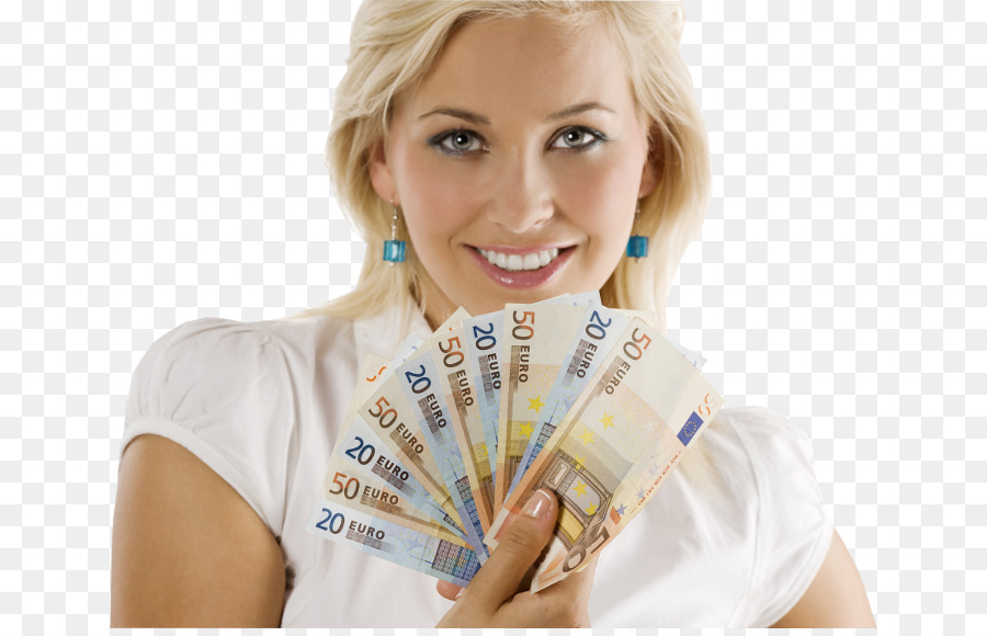Euro-Banknoten Shutterstock die Frau Geld - Euro transparente bildvorschau.