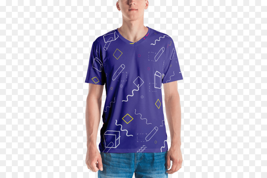 T shirt Felpa con cappuccio Collo di Abbigliamento - Maglietta