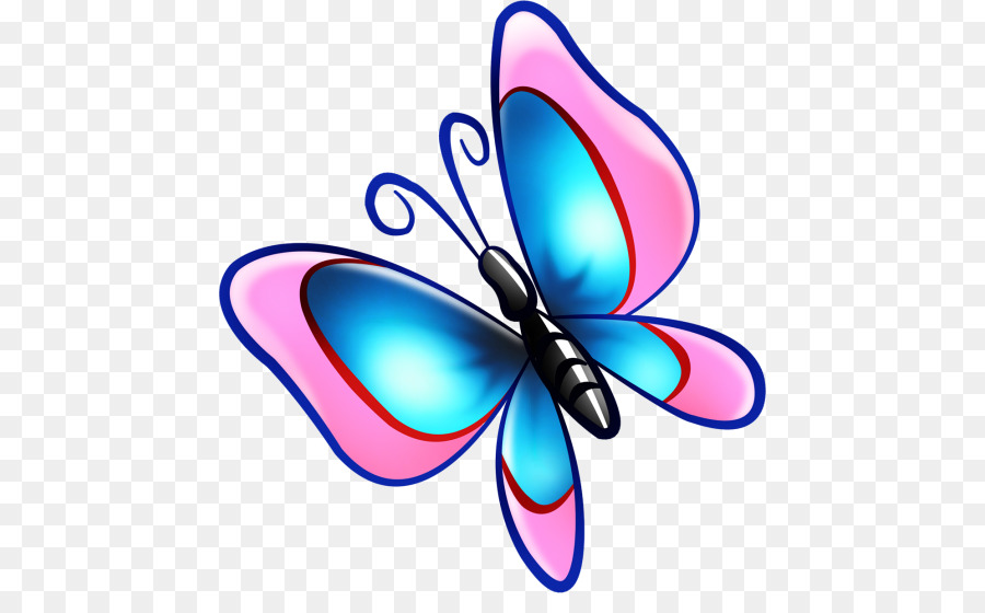Monarch-Schmetterling, Clip-art Schmetterlinge & Libellen: Eine Seite Anleitung, Zeichnung - Schmetterling