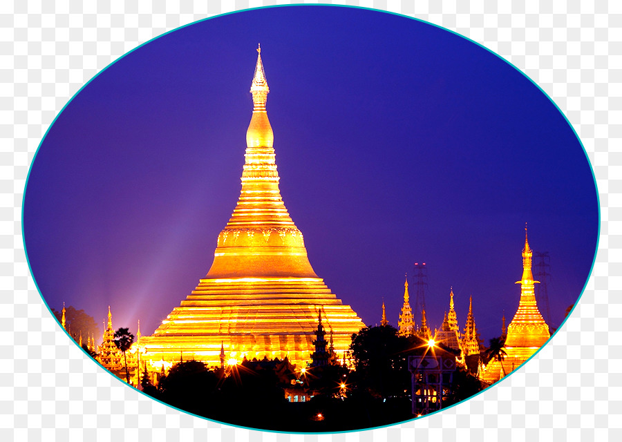 Shwedagon Pagoda Bagan Penna Torre, Tempio - tempio