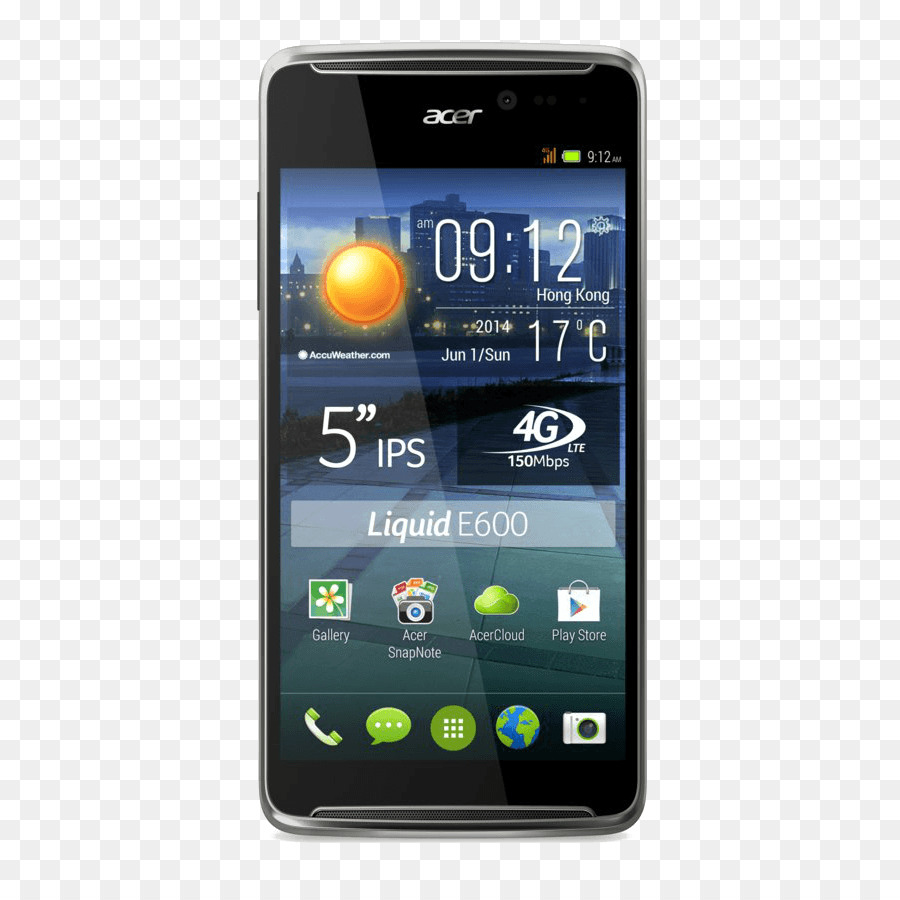 Acer Liquid A1 Acer Liquid Z630 Acer Liquid E700/E39 16GB Titan Black Single SIM Fabrik Entsperrt Handy Smartphone - grüne Flüssigkeit